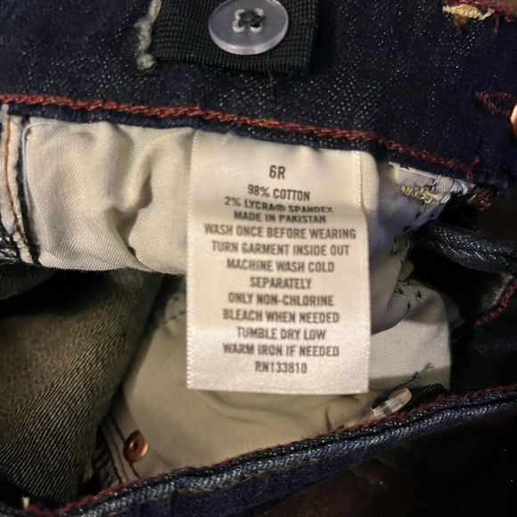 NWT GIRL’S P.S. FROM AEROPOSTALE JEANS SIZE 6R - Picture 3 of 5